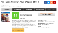 داستان فوق‌العاده | نقدها و نمرات بازی The Legend of Heroes: Trails of Cold Steel IV - گیمفا