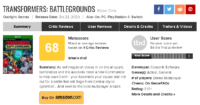 نبرد رباتی | نقدها و نمرات بازی Transformers: Battlegrounds - گیمفا