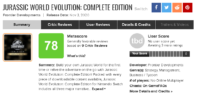 پرمحتوا و مهیج | نقدها و نمرات بازی Jurassic World Evolution: Complete Edition - گیمفا
