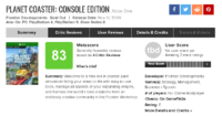 شادی و تفریح در شهربازی | نقدها و نمرات بازی Planet Coaster: Console Edition - گیمفا