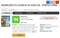 یک نقش‌آفرینی غافلگیر کننده | نقدها و نمرات بازی Dragon Quest XI S: Echoes of an Elusive Age – Definitive Edition - گیمفا