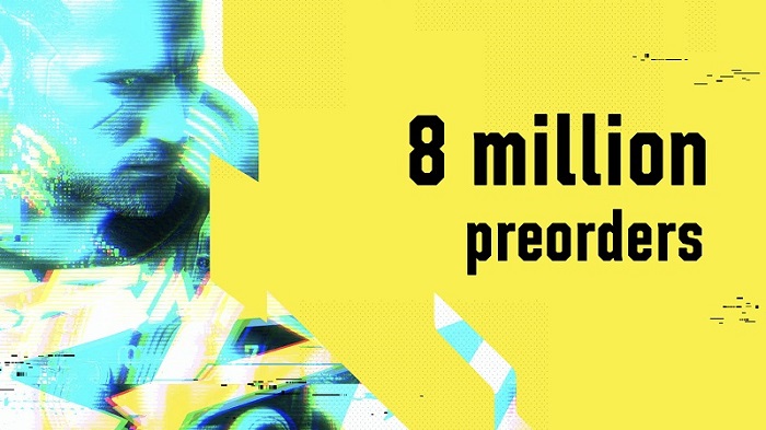بازی Cyberpunk 2077 به تعداد ۸ میلیون پیش‌خرید دست یافته است - گیمفا