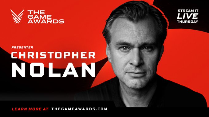 کریستوفر نولان در The Game Awards امسال حضور خواهد داشت