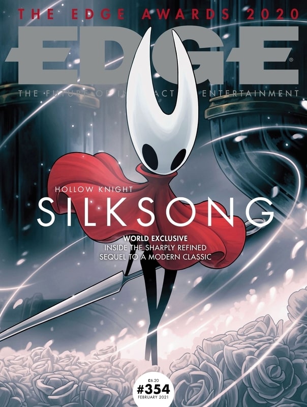 طرح روی جلد بازی hollow knight silksong