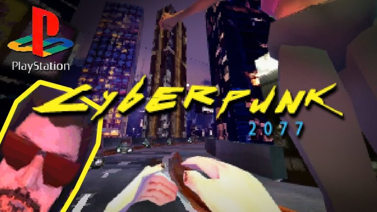 ویدئویی جذاب از شبیه‌سازی اجرای بازی Cyberpunk 2077 بر روی کنسول پلی‌استیشن ۱ منتشر شد - گیمفا