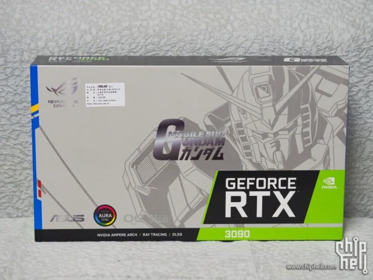 کارت گرافیک ASUS GeForce RTX 3090 ROG STRIX GUNDAM