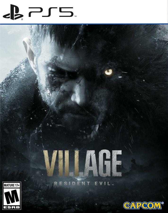از طرح روی جلد بازی Resident Evil Village رونمایی شد