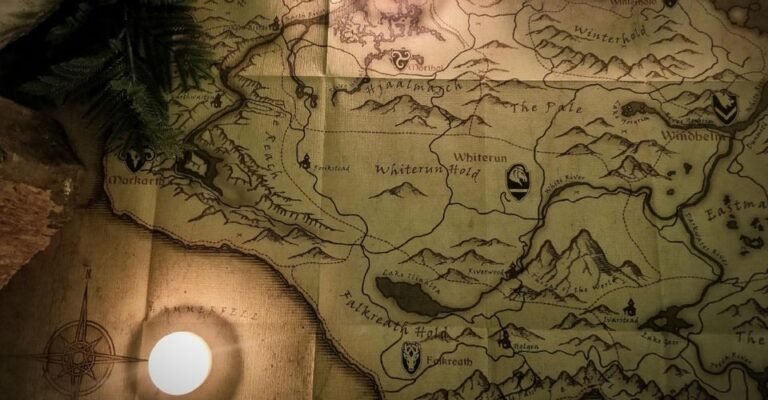 نقشه‌ی بازی Elder Scrolls 6