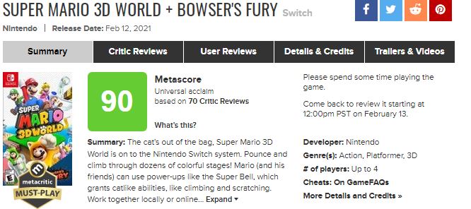 super mario 3d world + bowsers fury