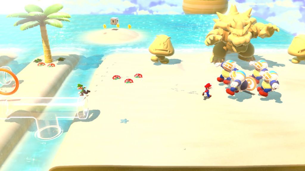 super mario 3d world + bowser's Fury تنوع محیط‌ها