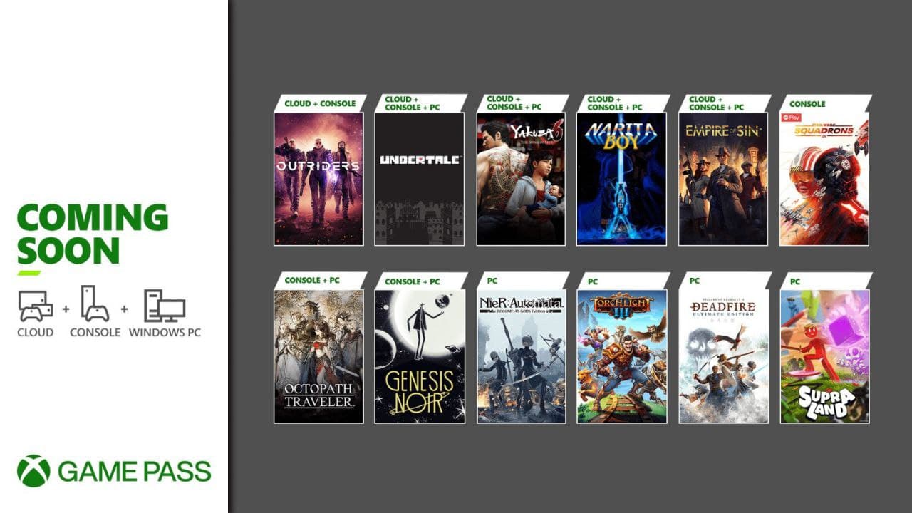 بازی‌های جدید سرویس Xbox Game Pass مشخص شدند