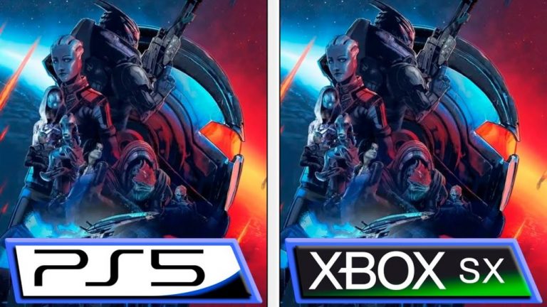 مقایسه‌ی نسخه‌های پلی‌استیشن 5 و ایکس‌باکس سری ایکس Mass Effect: Legendary Edition