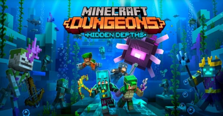 تاریخ انتشار بسته الحاقی Hidden Depths بازی Minecraft Dungeons مشخص شد