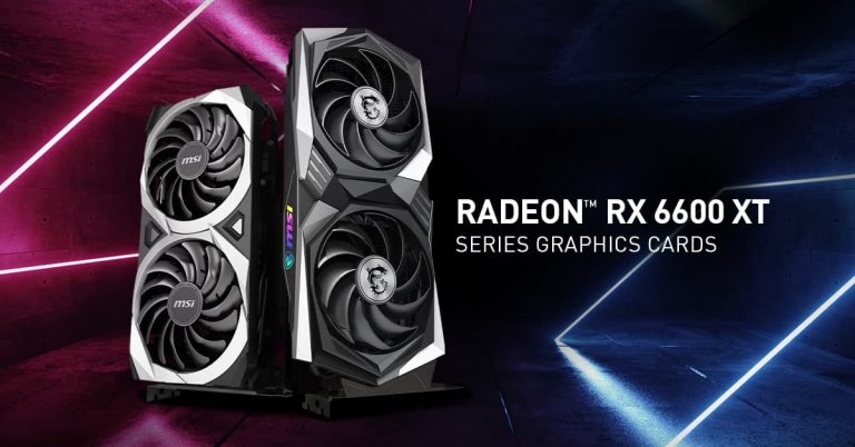 معرفی کارت گرافیک های Radeon RX 6600 XT توسط شرکت MSI - گیمفا