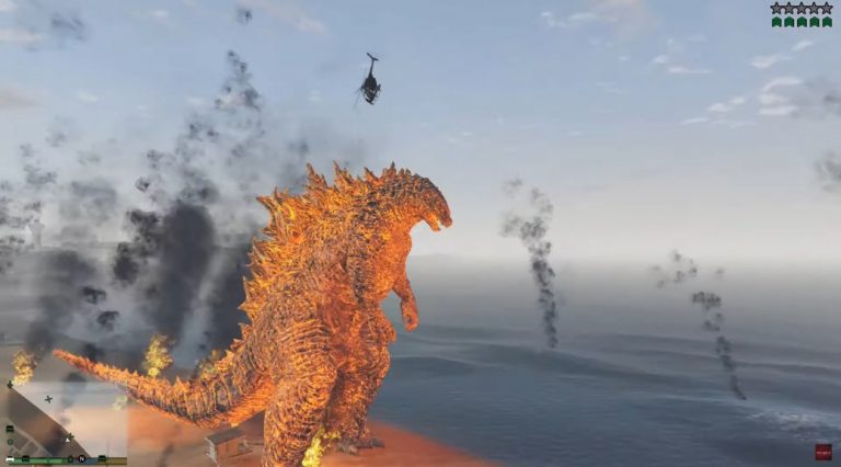 ماد های Godzilla و King Kong به بازی GTA V اضافه شدند