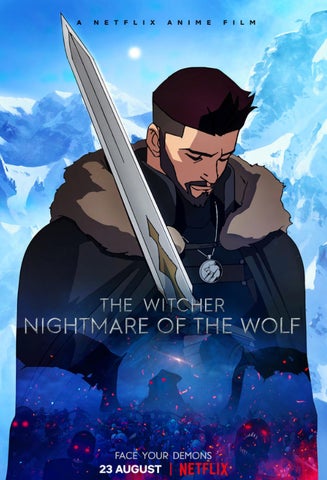 تریلر و پوستر جدید انیمیشن Nightmare of the Wolf- گیمفا 