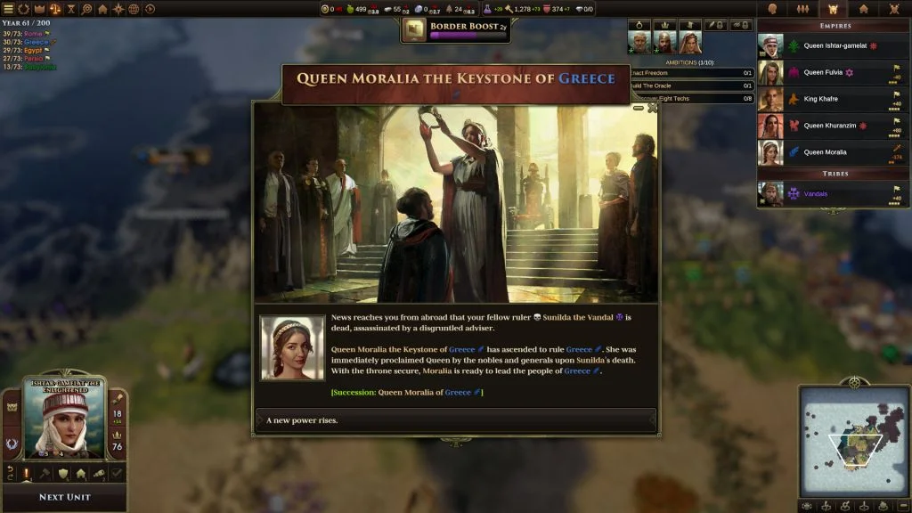 old world succession