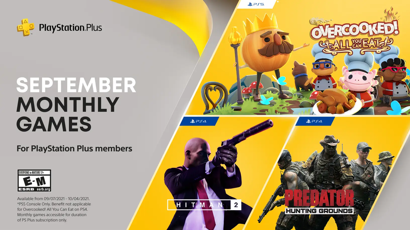 ps plus games for september