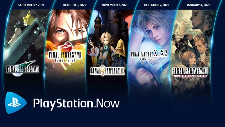 پنج بازی Final Fantasy به Playstation Now اضافه می‌شوند