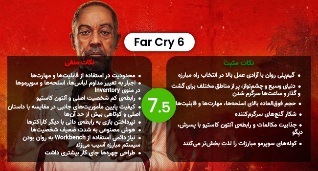 نقد و بررسی Far Cry 6- گیمفا