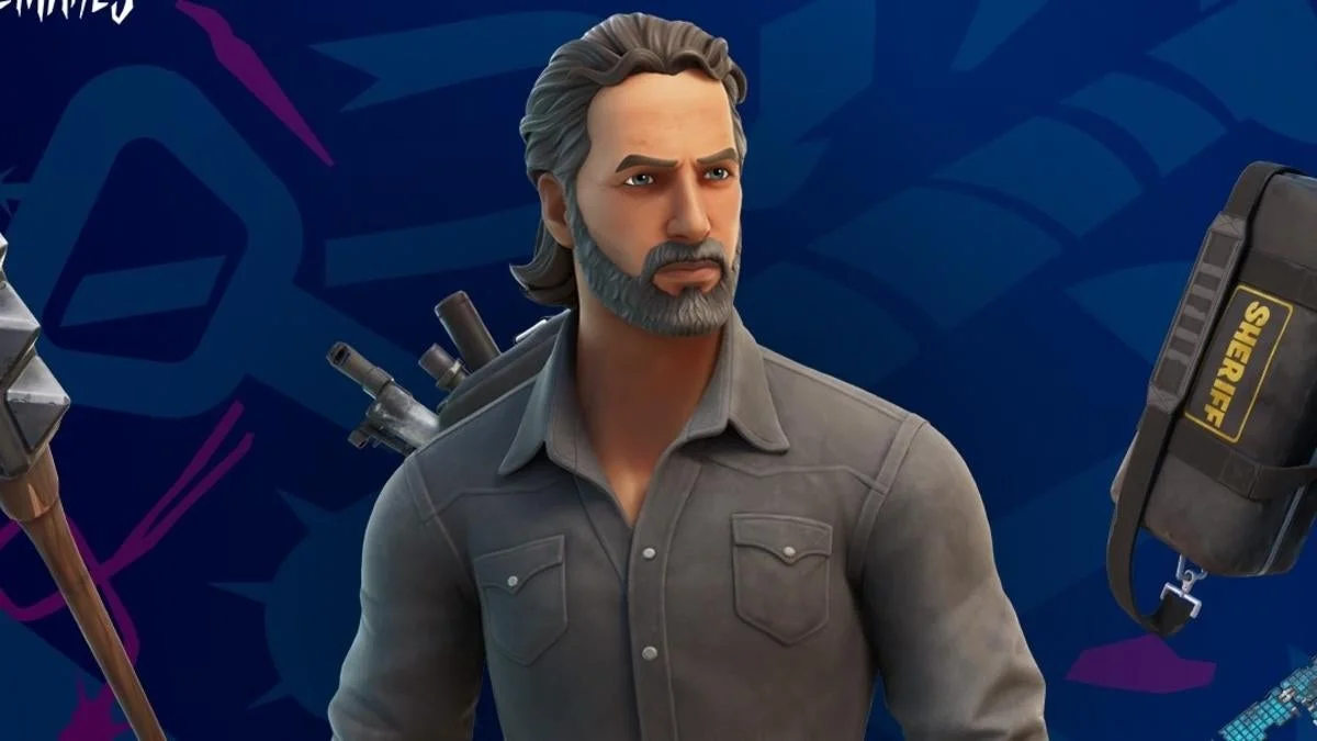 شخصیت Rick Grimes به Fortnite اضافه شد 