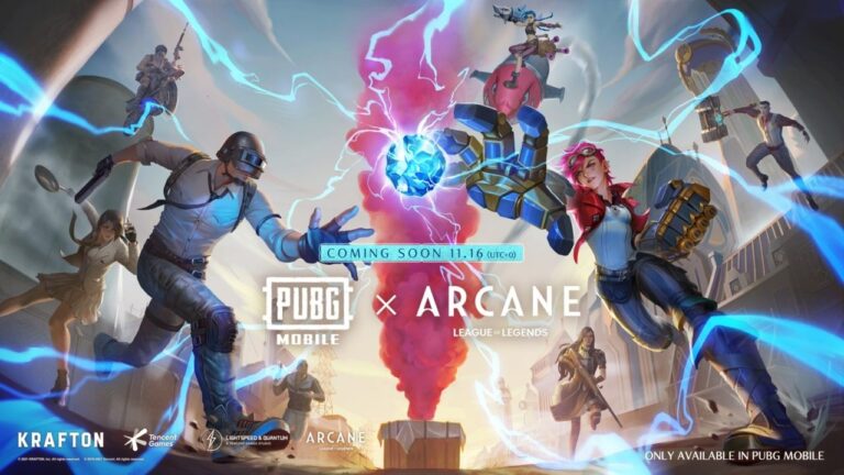 قهرمانان Arcane به بازی PUBG Mobile اضافه شدند