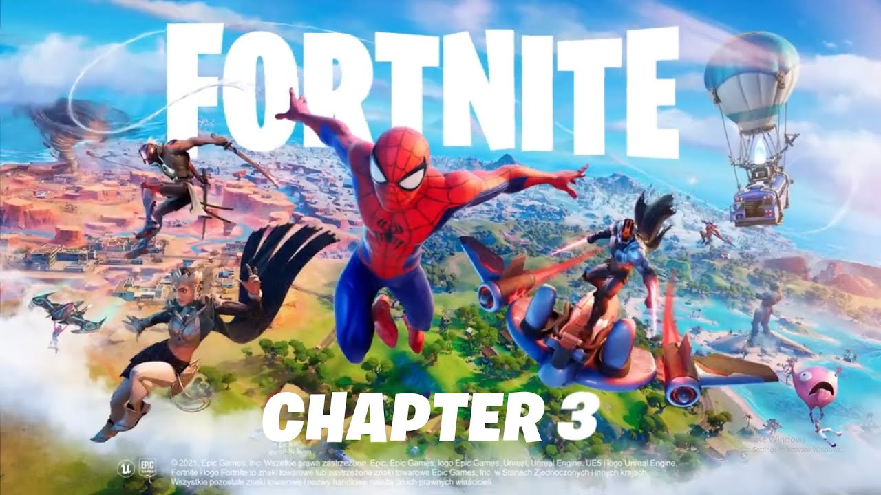 تریلر چپتر سوم Fortnite فاش شد؛ ورود مقتدرانه مرد عنکبوتی