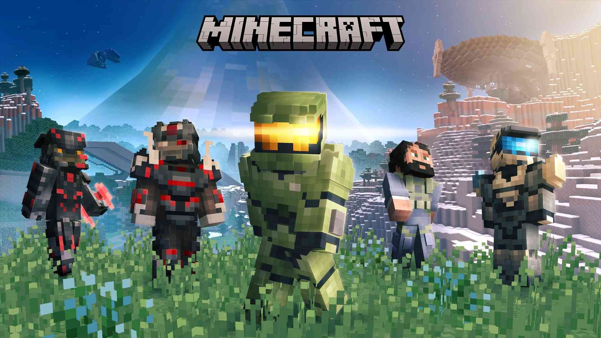 بسته‌ی Master Chief Mash-up بازی محبوب Minecraft به‌روز شد