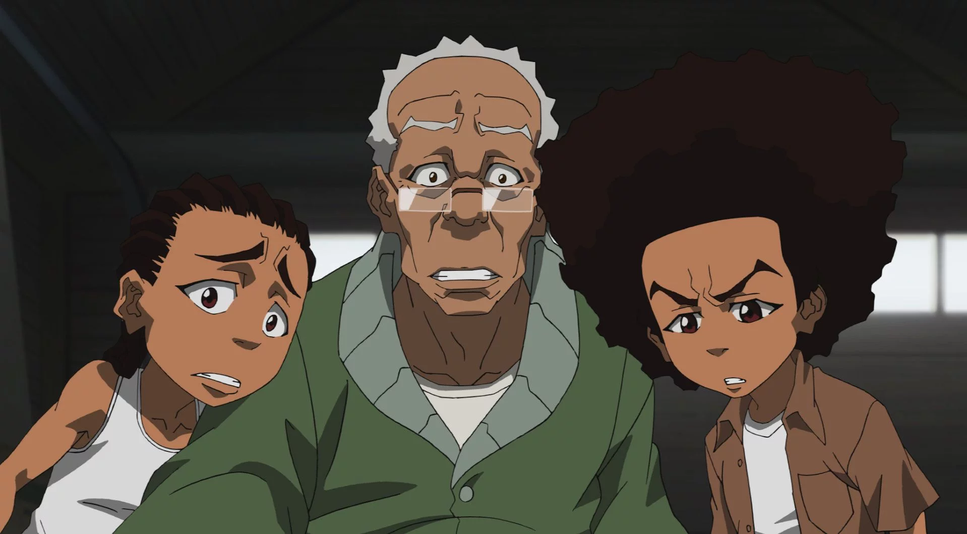 سریال انیمیشنی بونداک‌ها the boondocks