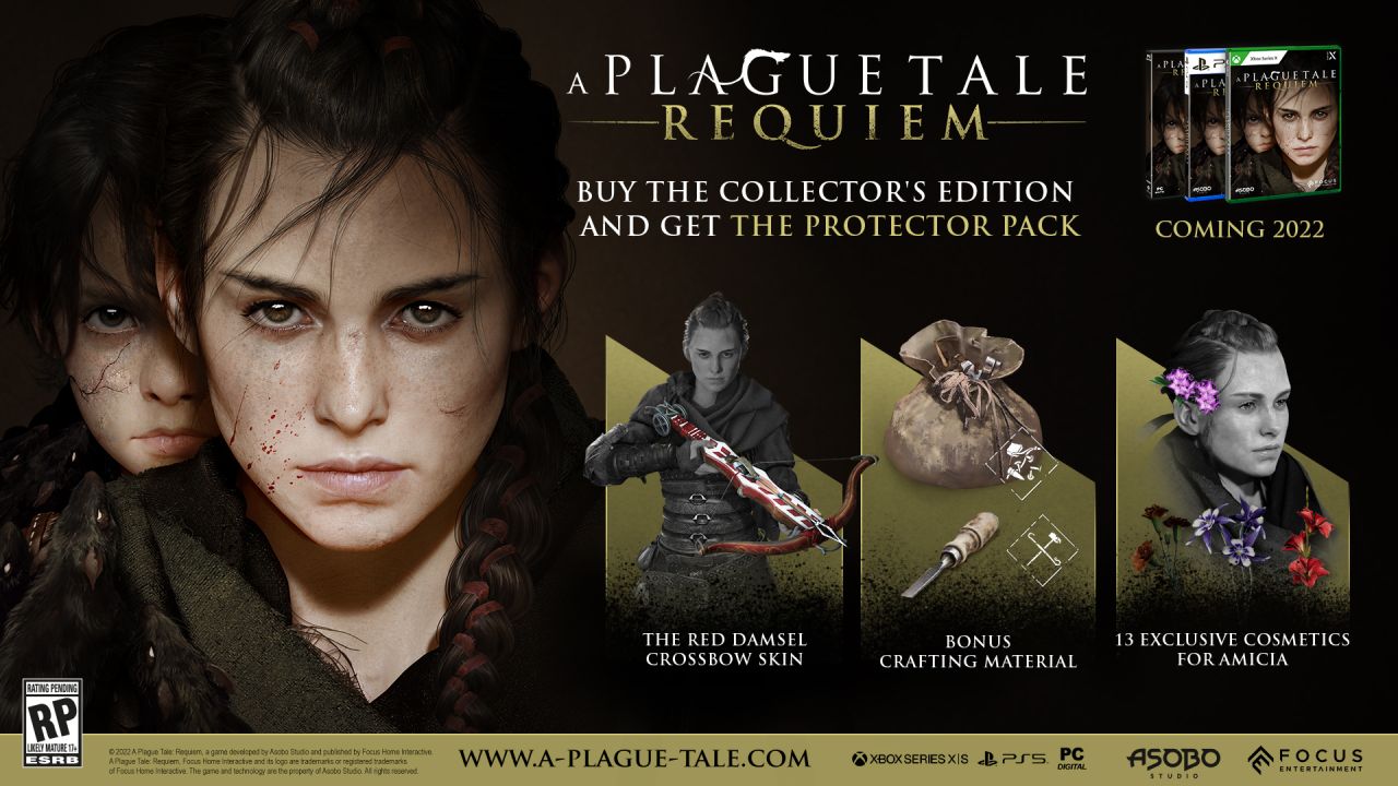 نسخه‌ی کالکتور بازی A Plague Tale: Requiem معرفی شد - تی ام گیم