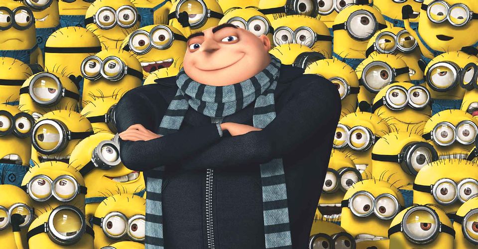 despicable me gru and minions