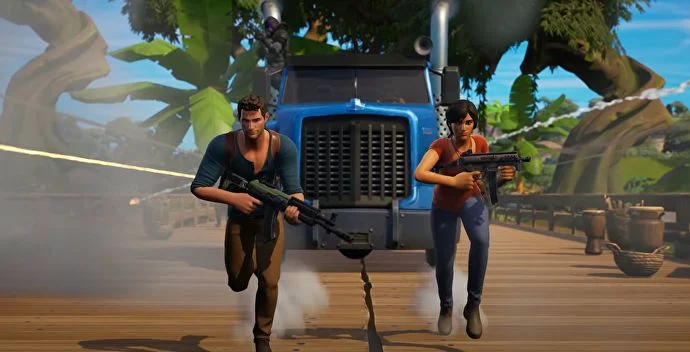 نیتن دریک از فرنچایز Uncharted در راه بازی Fortnite است