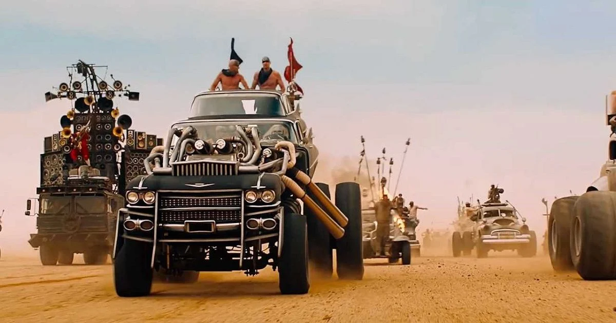 mad max fury road cars