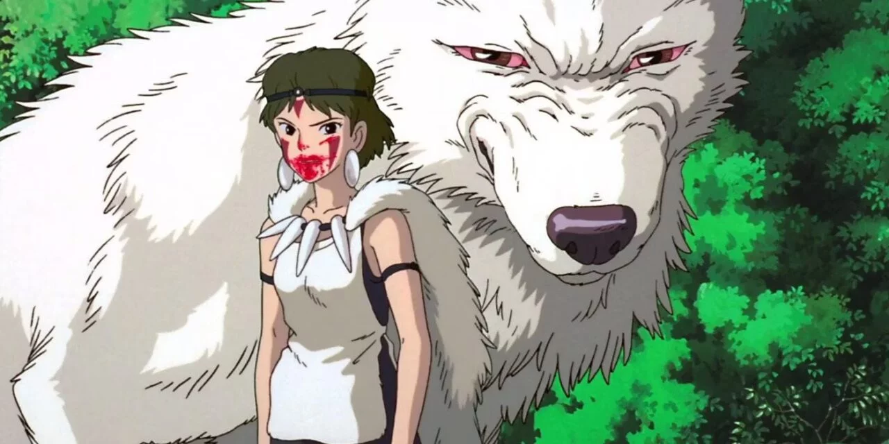 انیمه شاهزاده مونونوکه princess mononoke