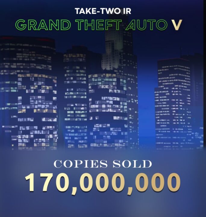 فروش بازی GTA V به 170 میلیون نسخه رسید - تی ام گیم