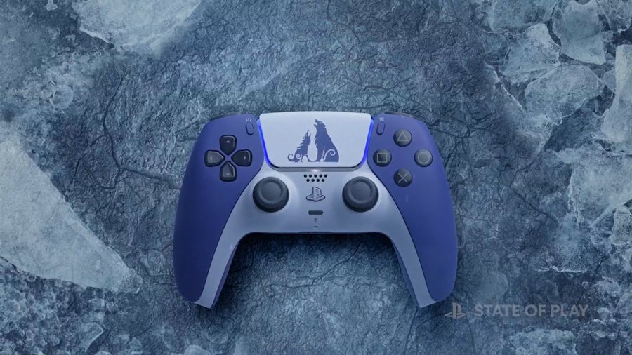 god of war ragnarok  limited edition dualsense controller