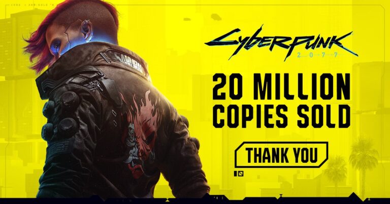 بازی Cyberpunk 2077 بیش از  ۲۰ میلیون نسخه فروخته است -گیمفا