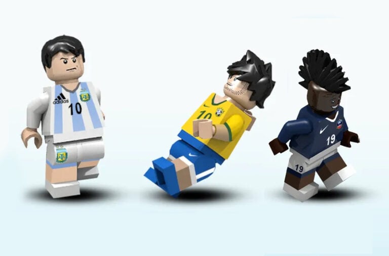 مینی فیگور جدید ۲K ساخت بازی فوتبالی LEGO را تایید می‌کند -