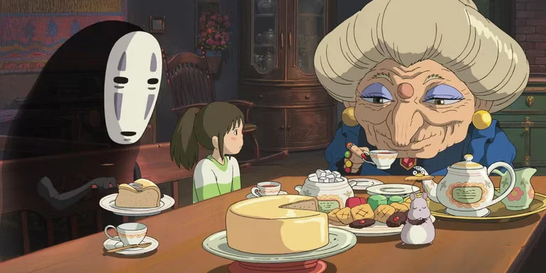 انیمه شهر اشباح spirited away