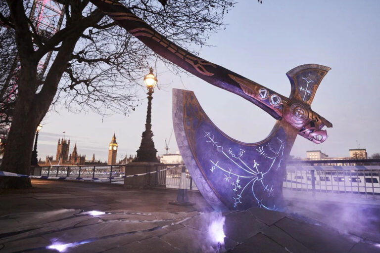 live from ps5 london southbank leviathan axe god of war ragnarok 6large