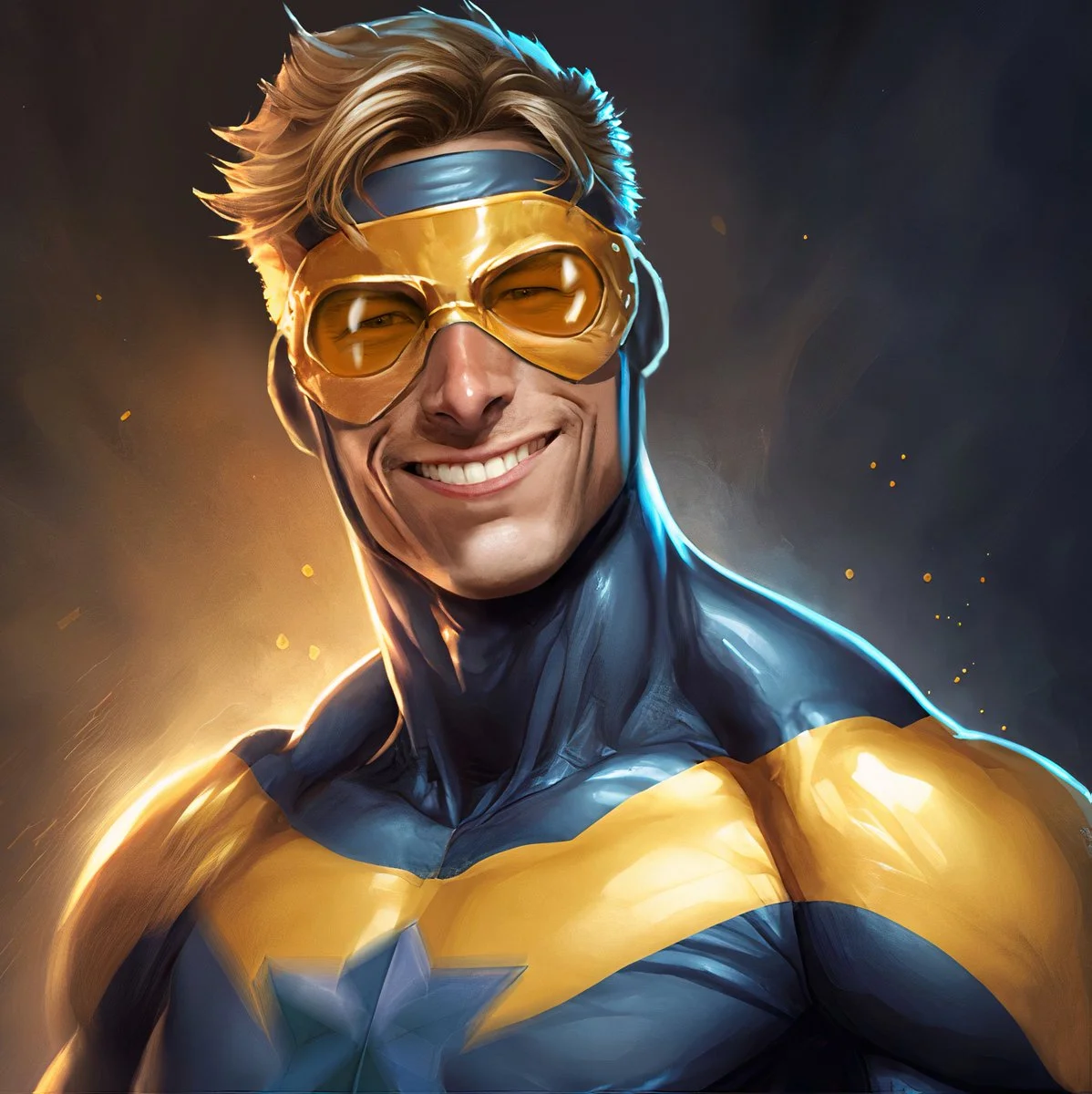 فن آرت سریال booster gold