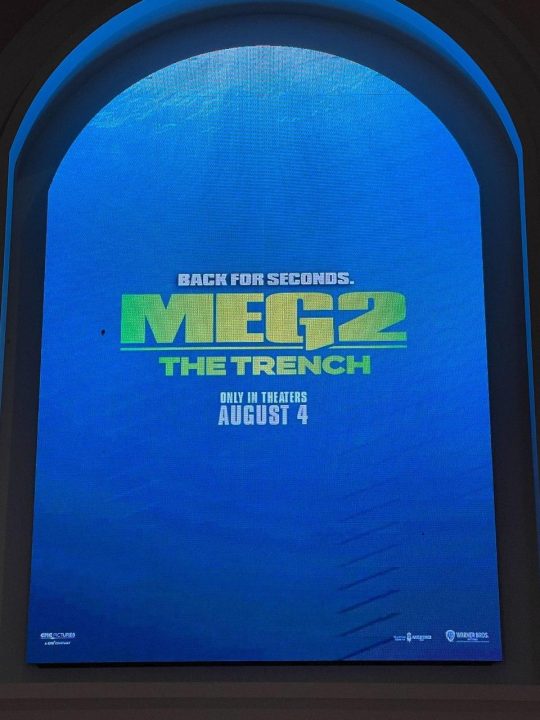 تصاویری از لوگو The Meg 2: The Trench منتشر شد - گیمفا