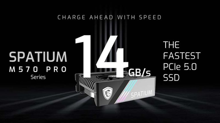 MSI SPATIUM M570 PRO سریعترین SSD جهان - گیمفا