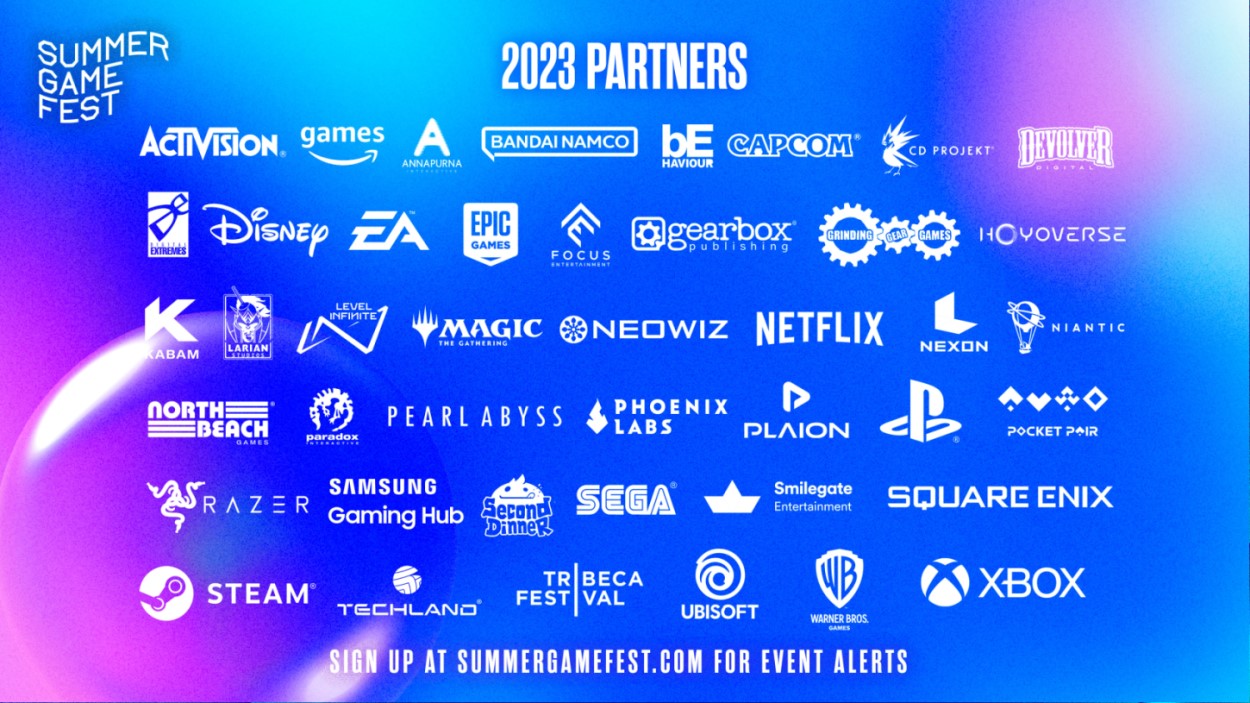 فهرست ناشران موجود در مراسم Summer Game Fest 2023 منتشر شد -