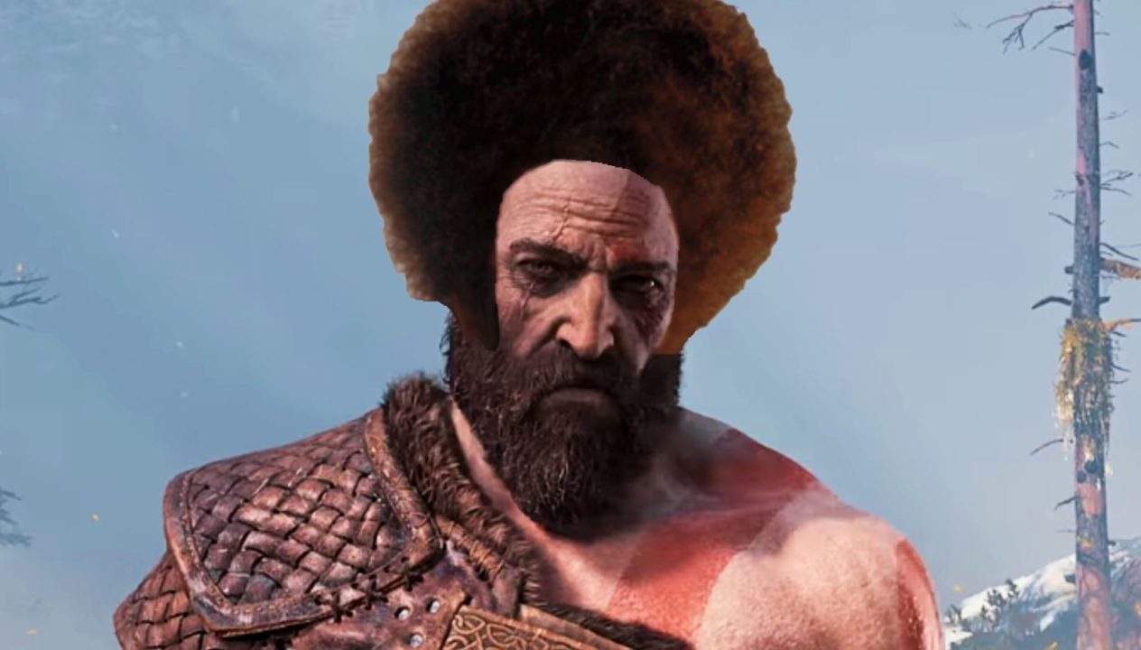 kratos bob ross hairstyle | گیوتین نامه 3