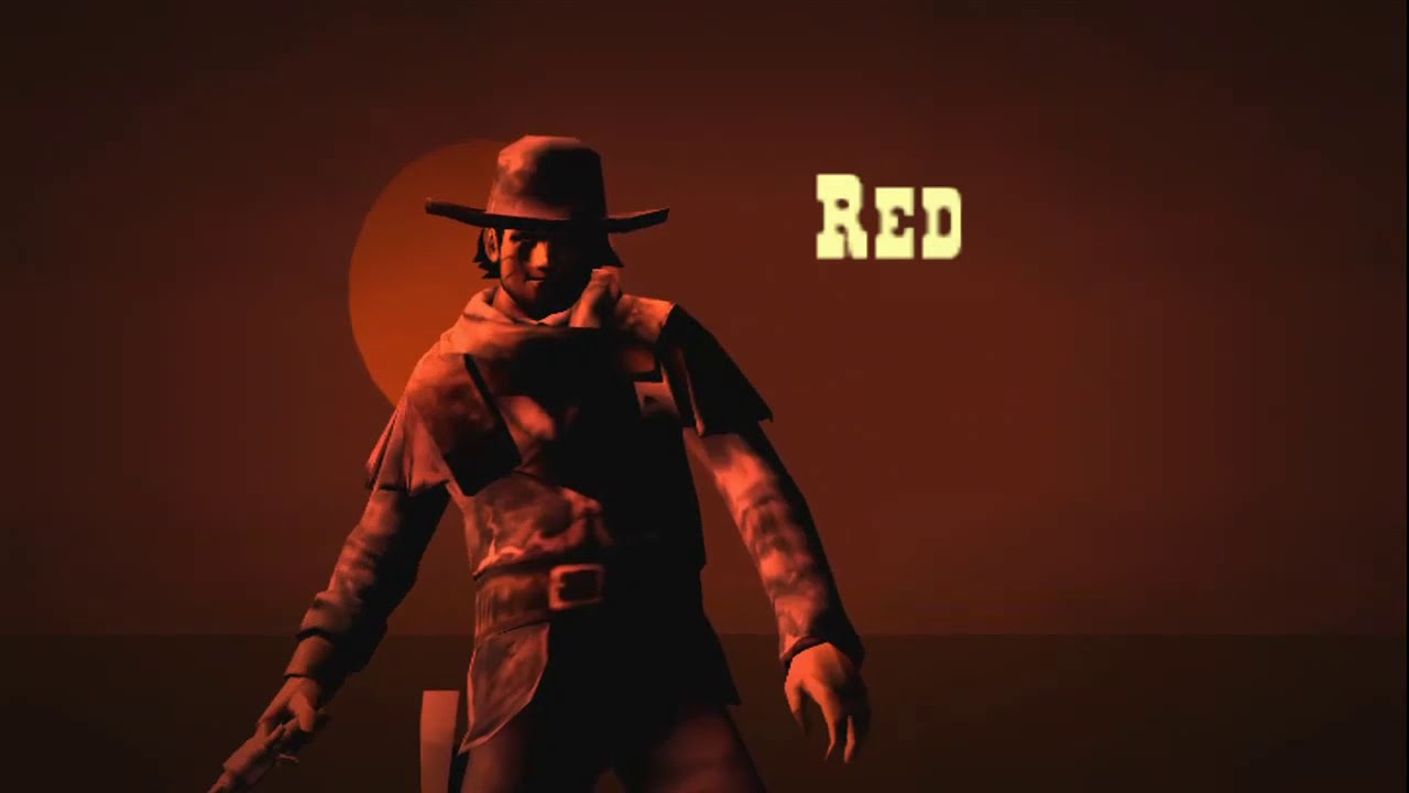 شخصیت Red در بازی Red Dead Revolver