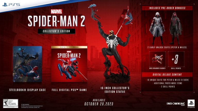 نسخه کالکتور و دیلاکس عنوان Marvel's Spider-Man 2 معرفی شد
