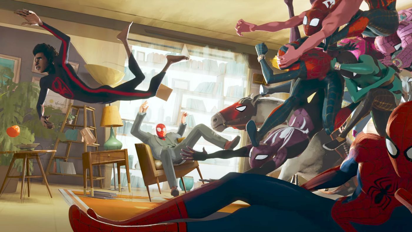 انیمیشن spider man across the spider verse