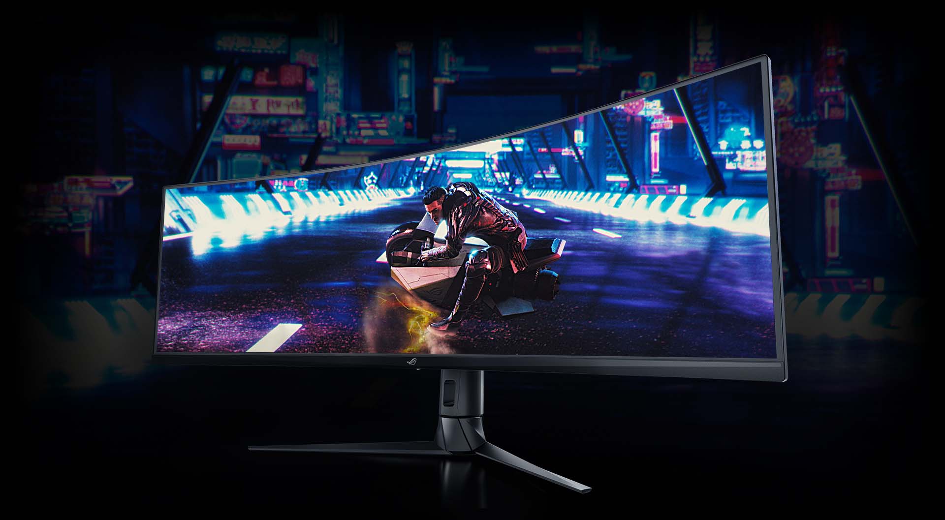 بررسی مانیتور فوق عریض ایسوس ROG Strix XG49VQ - گیمفا