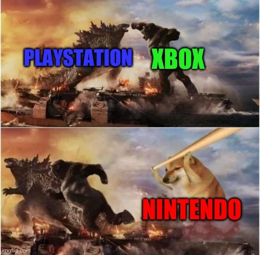 playstation xbox nintendo meme